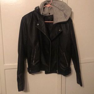 Leather jacket!
